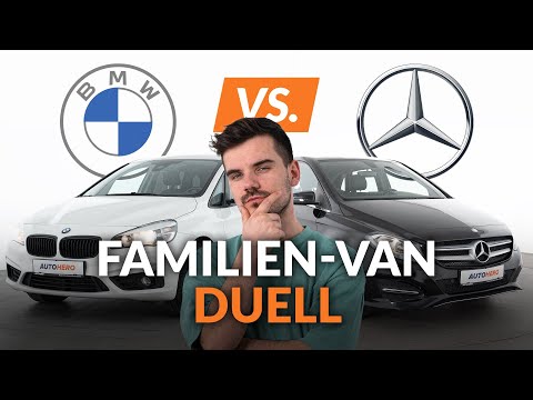 Mercedes B-Class vs. 2 Series BMW Gran Tourer | Which one is the better family van?
