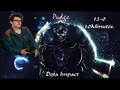 Miracle- Pudge 10Minutes GG!!! Unranked Full game play