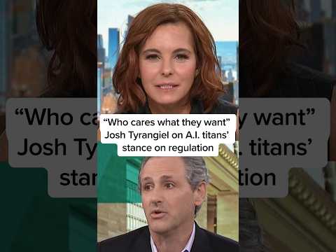 'Who cares what they want': A.I. titans' stance on regulation