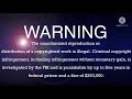 NASA Bros Entertainment Home Video Version 1 With FBI Anti Piracy Warning