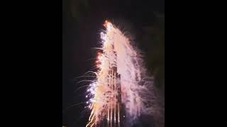 Dubai NYE 2021 - Burj Khalifa Fireworks View