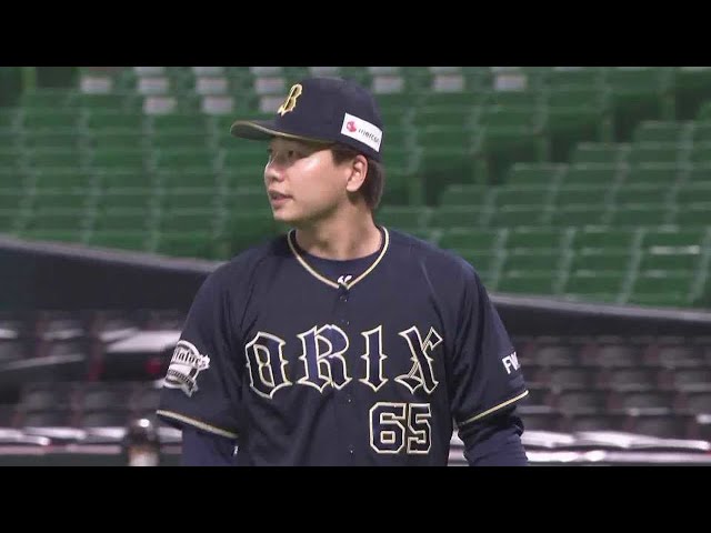 【8回裏】バファローズ・漆原 1イニングを無失点にまとめる!! 2021/5/22 H-B