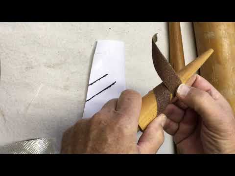 Building a Hollow Mast with Birdsmouth Joints Part III: Sheathing Mast and Spars with Fiberglass