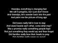 The Judds - Grandpa Tell Me 'Bout The Good Old Days - Lyrics Scrolling