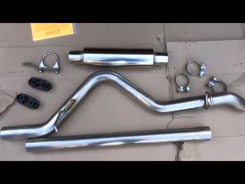 Pypes High Clearance Cat Back Exhaust Jeep Wrangler Install and Sound Test