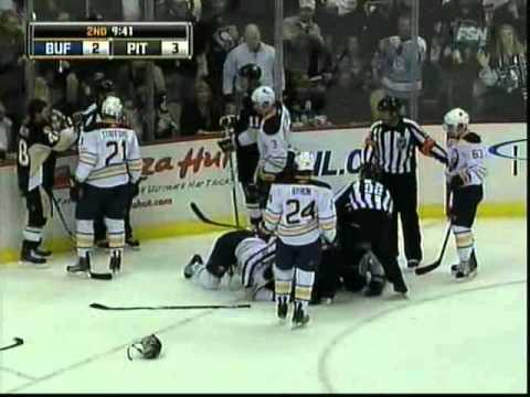 Matt Cooke cheapshots Steve Montador