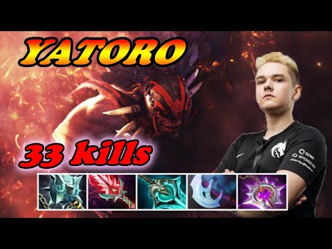 Yatoro Bloodseeker ultra high damage killing machine | 7.33 Immortal Best Ranked Gameplay