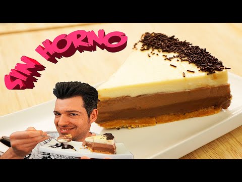 Tarta tres chocolates ¡¡¡SIN HORNO!!!