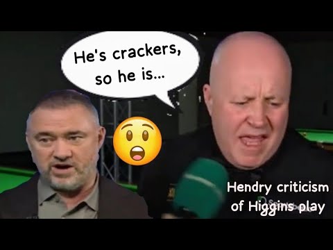 Stephen Hendry & John Higgins FEUD - April 2025.