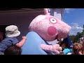 Peppa Pig And George At Peppa Pig World 2014