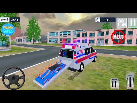 City Ambulance Simulator e#1 - Emergency Helicopter Rescue - Android Gameplay