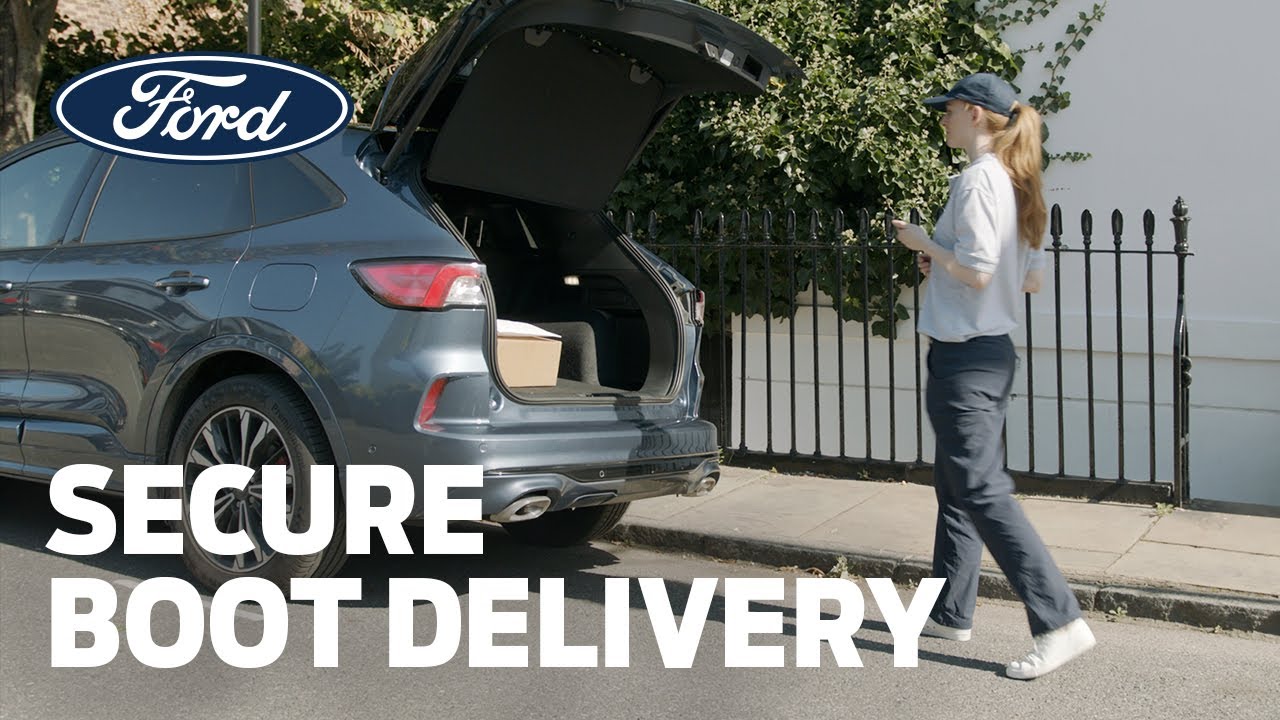 Delivering parcels safely to your Ford car