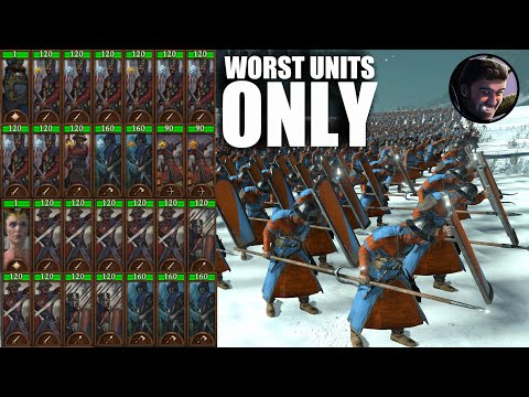 Let's only recruit OUR WORST UNITS