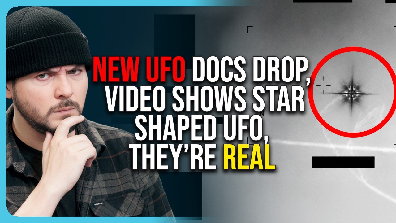 NEW UFO Docs Drop, Video Shows Star Shaped UFO, They’re REAL