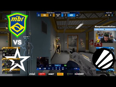 GAULES TRANSMITINDO MIBR VS COL IEM Dallas 2022 (NUKE - MAPA 1 MD1) **30/05/22**