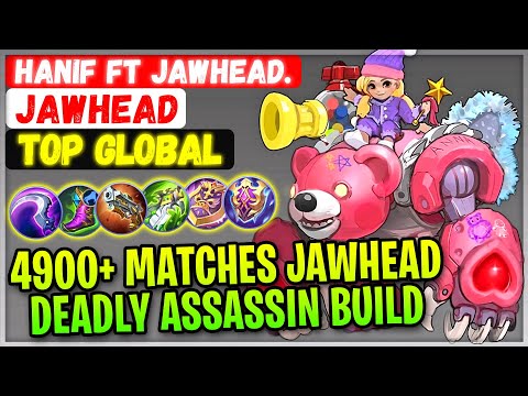 4900+ Matches Jawhead, Deadly Assassin Build [ Top Global Jawhead ] Hanif ft Jawhead. Mobile Legends