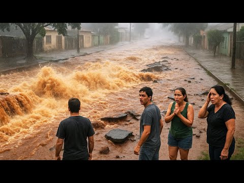 CAOS no PARANÁ! Cidades ILHADAS e ruas DESTRUÍDAS após TEMPORAL HISTÓRICO!