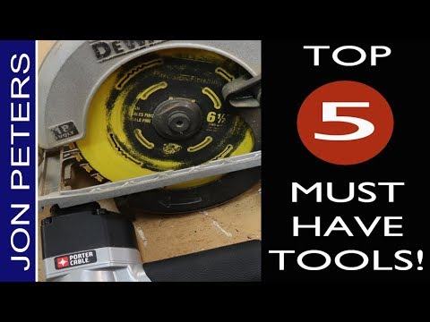 Top 5 Must Have Tools for Woodworking - DIY Home Improvement