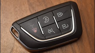 2021 - 2025 Cadillac Escalade Remote Key Fob Battery Change - EASY DIY