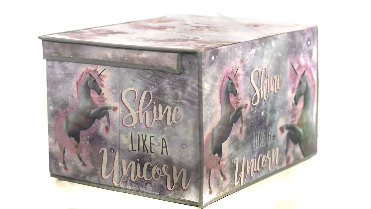 Unicorns Large Storage Box