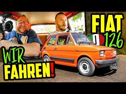 Kleines AUTO, große EMOTIONEN! - Fiat 126 - Marco & Micha FAHREN ihn!
