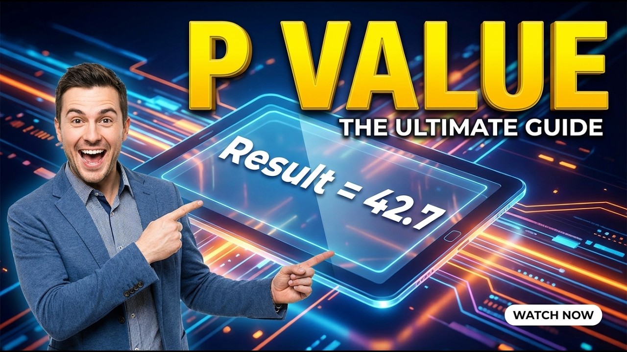 P Value Interactive Calculator