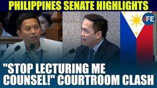 PHILIPPINES: Vinluan Rebukes Ligutan Over Alleged 'Lecturing' in Sara Duterte Impeachment Trial