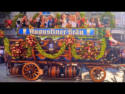 Oktoberfest 2023 opening ceremony in Munich Germany