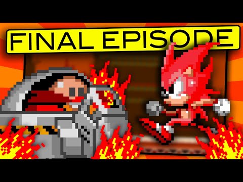 Sonic, but Everything is on FIRE! - FINAL Episode (Sonic Rom Hack)