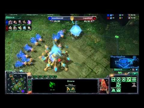 (HD) LiquidHuK vs mouzMorroW tal darim altar Starcraft 2