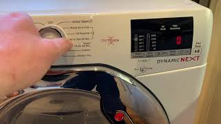 How to reset a Hoover / Candy washer dryer machine PCB / self diagnosis without mobile app