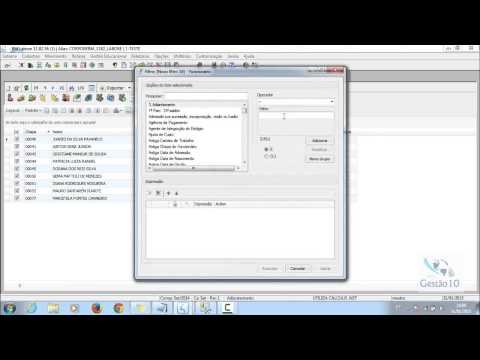 TOTVS Folha de Pagamento (RM Labore) - Criação de Filtros