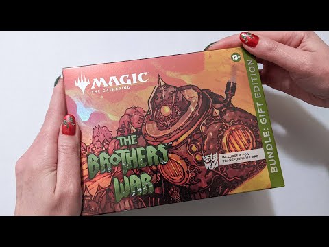 Unboxing a The Brothers' War Gift Edition Bundle