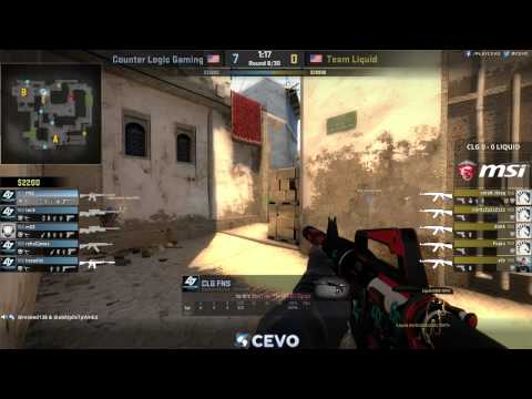 Team Liquid vs Counter-Logic Gaming Game 1 (CEVO-P CS:GO Season 7) - Misled and p0sTpWnEd
