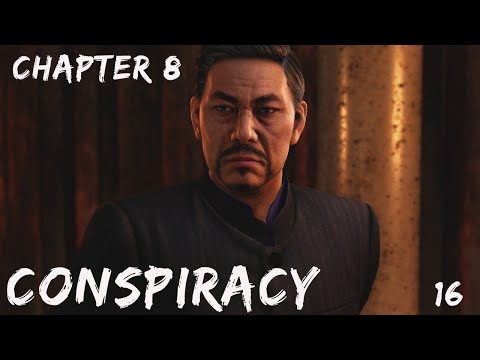 YAKUZA 6 THE SONG OF LIFE Walkthrough Part 16 - Chapter 8 - CONSPIRACY  (1080p PC)