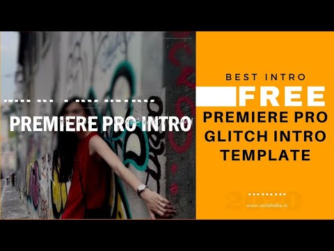 Free glitch Effect intro Premiere pro cc