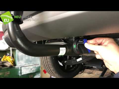 abnehmbare Anhängerkupplung montieren - EU Neuwagen Darmstadt