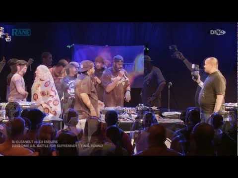 DJ Cleancut vs. DJ Esquire || 2012 DMC U.S.Battle For Supremacy [Final Round]