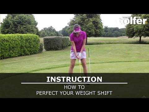 Golf video tips: Perfect your weight shift with this simple drill