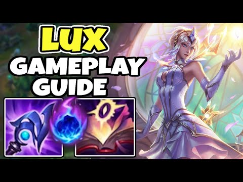 Challenger LUX gameplay commentary guide | LUX SUPPORT | 13.20 League of Legends