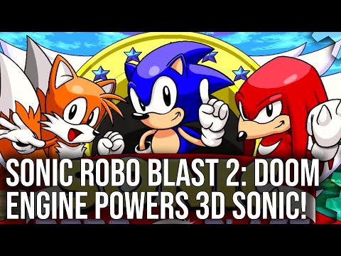DF Retro Play: Sonic Robo Blast 2 - Doom Engine Powers A Brilliant 3D Sonic Game!
