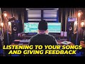 Listening To YOUR Music & Giving Feedback On Our Live Stream | Make Pop Music
