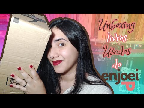 ?UNBOXING?|? COMPRANDO LIVROS USADOS NO ENJOEI? | Leticia Ferfer | Livro Livro Meu