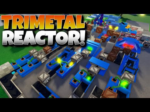 THIS IS MY T5 "TRIMETAL REACTOR" LAYOUT! Factory Simulator Roblox