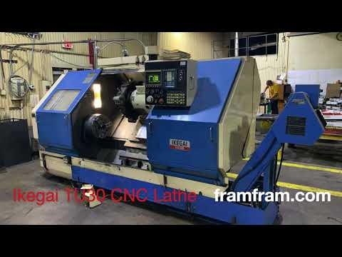IKEGAI TU30 CNC Slant Bed Turning Center being sold at auction by Fram Fram on Bidspotter