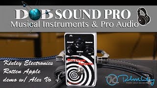 Video thumbnail for Keeley Electronics "Rotten Apple" Fuzz Pedal demo by D.O'B. Sound Pro