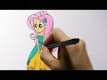 How to Draw a Human Fluttershy 