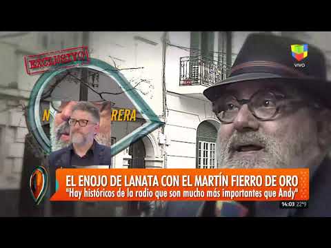 El enojo de Jorge Lanata disparó contra los Martín Fierro de Radio
