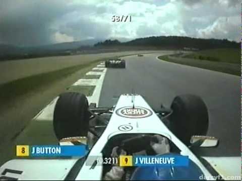 Jacques Villeneuve Onboard lap in Austria 2002