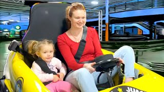 Indoor Playground and go karts at the family entertainment center Funzilla